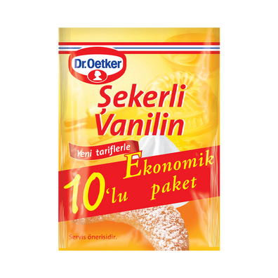 Dr.Oetker Şekerli Vanilin 10 Paket 50 G